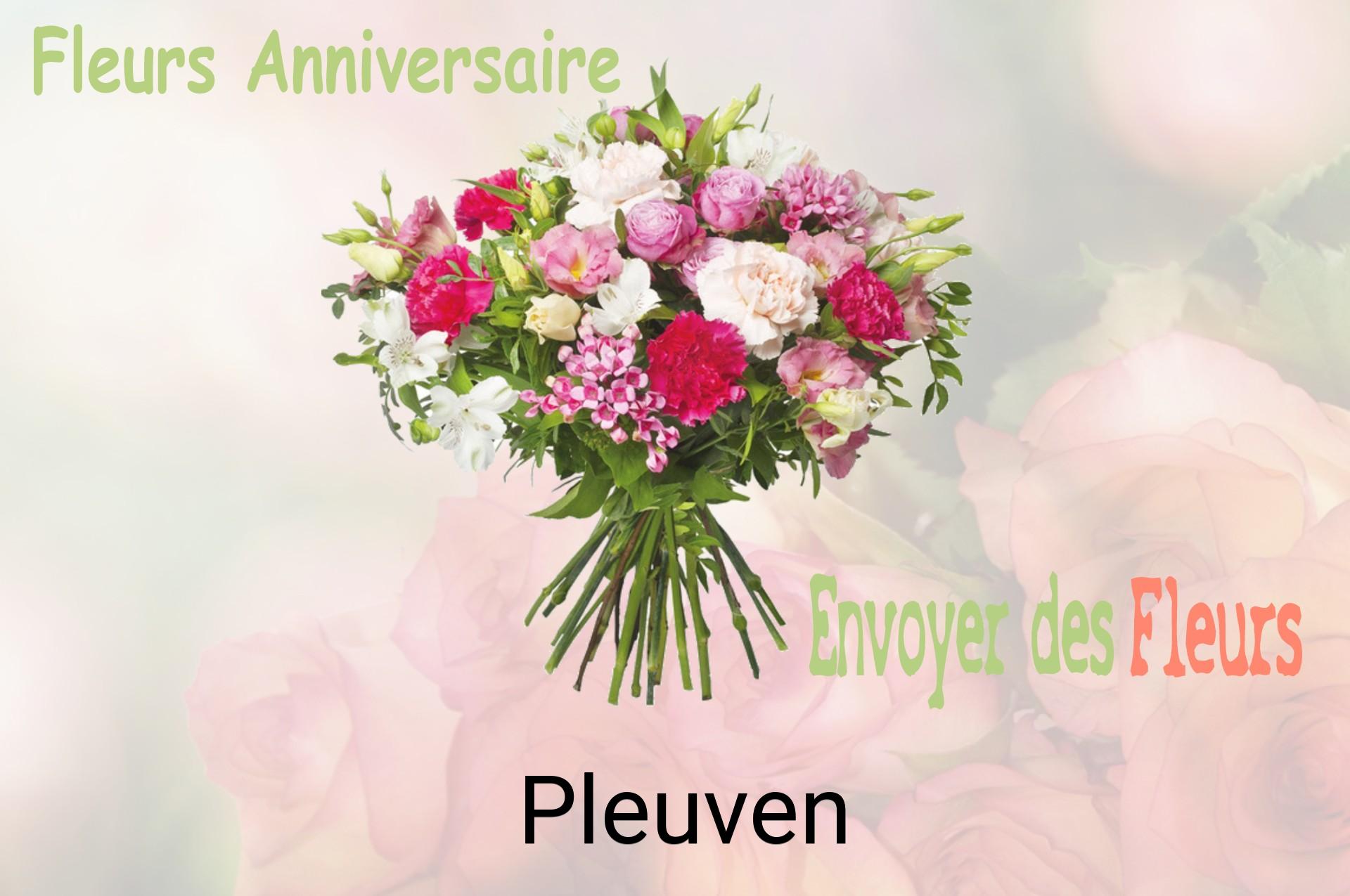 Bouquet de fleurs d’anniversaire livré à Pleuven