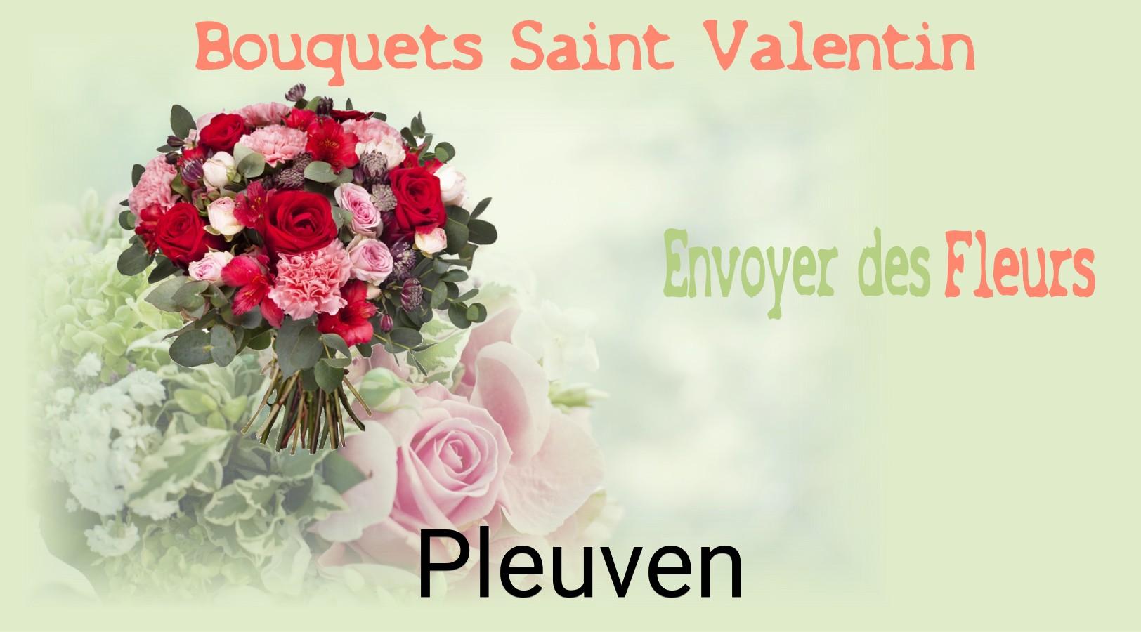 Roses de Saint-Valentin livrées à Pleuven